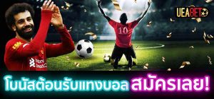 โบนัสแทงบอลออนไลน์